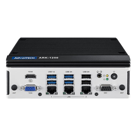 ARK-1250L-S5A1 Lüfterloser Embedded PC