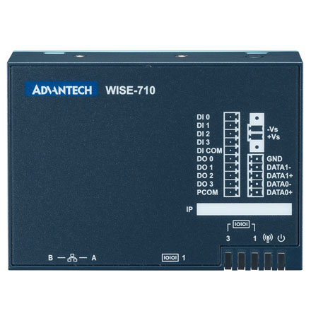 WISE-710-N600A Lüfterloser IoT Hutschienen-PC