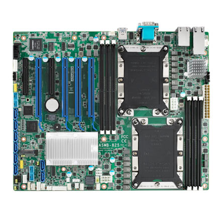 ASMB-825T2 Industrielles ATX Server-Mainboard