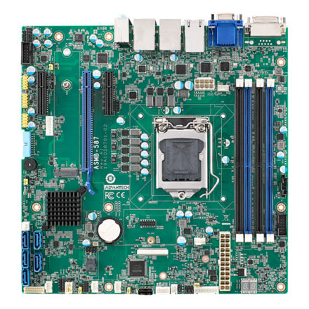 ASMB-587G2 Industrielles µATX Server-Mainboard