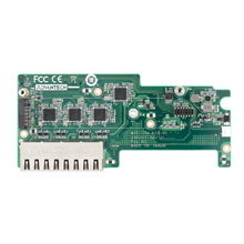 NVME+4LAN FI Port Flex-I/O Modul für MIC-770W/770Q