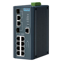 EKI-7710E-2CP Managed Fiber Optic Gigabit Switch