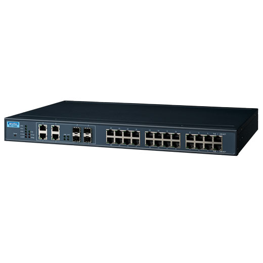 EKI-7428G-4CPI Managed Fiber Optic Gigabit Switch