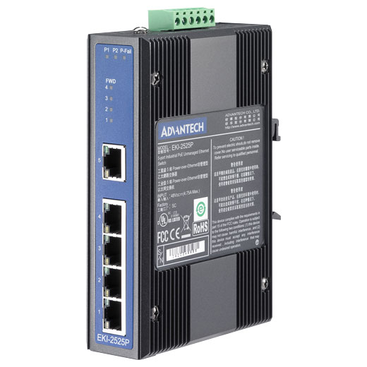 EKI-2525P Unmanaged PoE Ethernet Switch