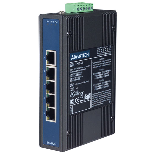 EKI-2725 Unmanaged Gigabit Switch